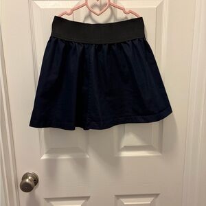 Miley Cyrus & Max Azria Navy Skater Skirt